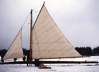 Papagena un Iceboat du chantier Jakobstad