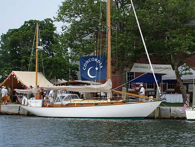 Concordia Yawl sur plan Ray Hunt