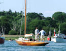 Sur la Hamble avant les régates de Cowes