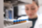 EZ Labs team conducting impurity testing with high-performance liquid chromatography.