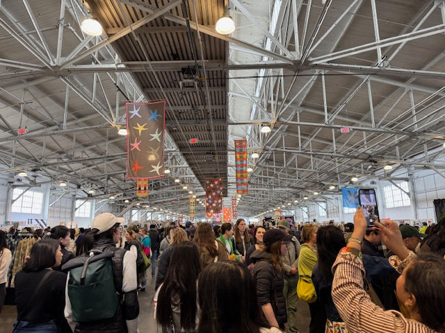 Fiera dell'artiginato a Fort Mason, nel distretto Marina
