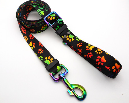 Zande Dog Gear Flashy Paws Adjustable Cross-Body Training Lead