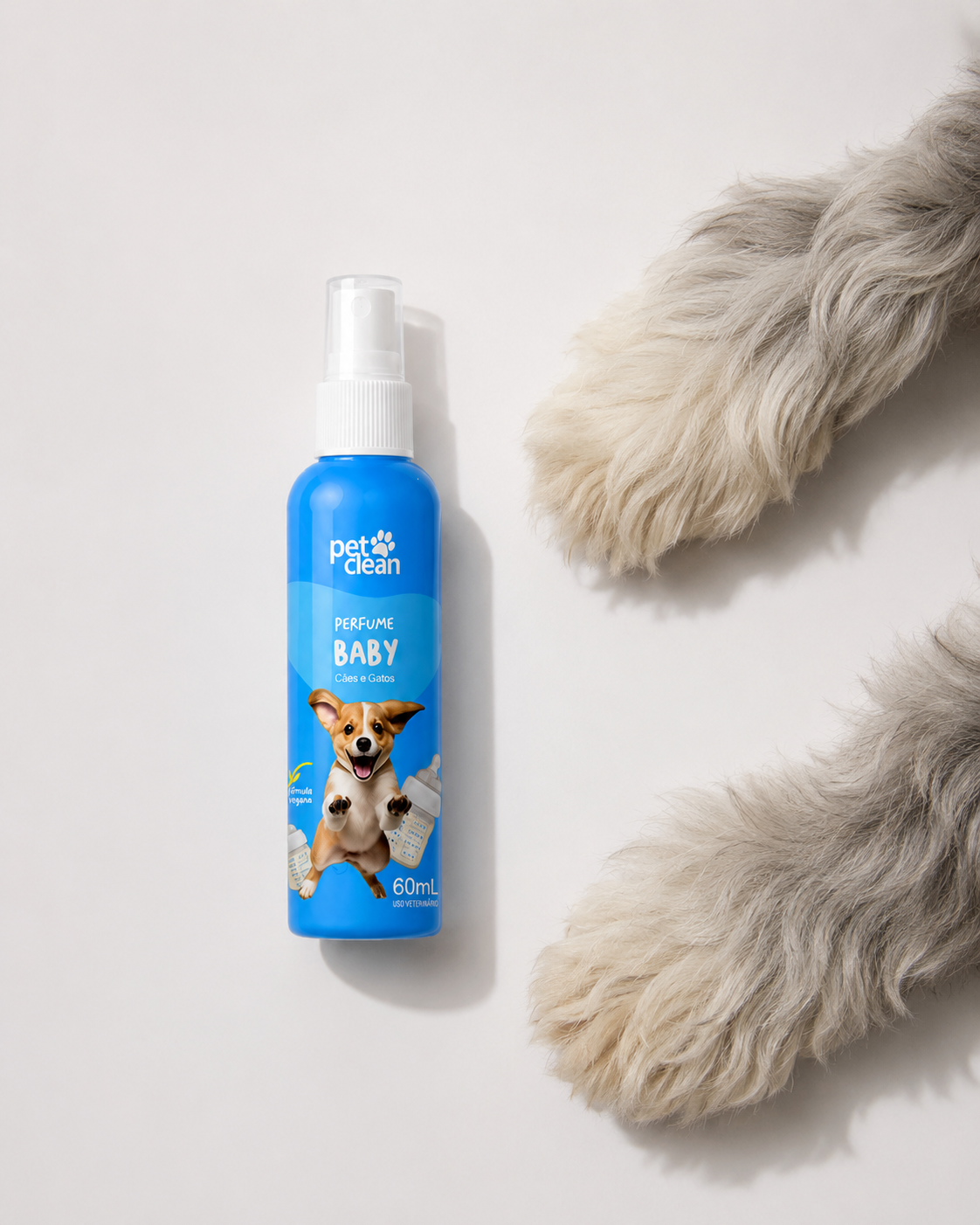 Perfume Pet Clean 60 ml | 4 fragrâncias
