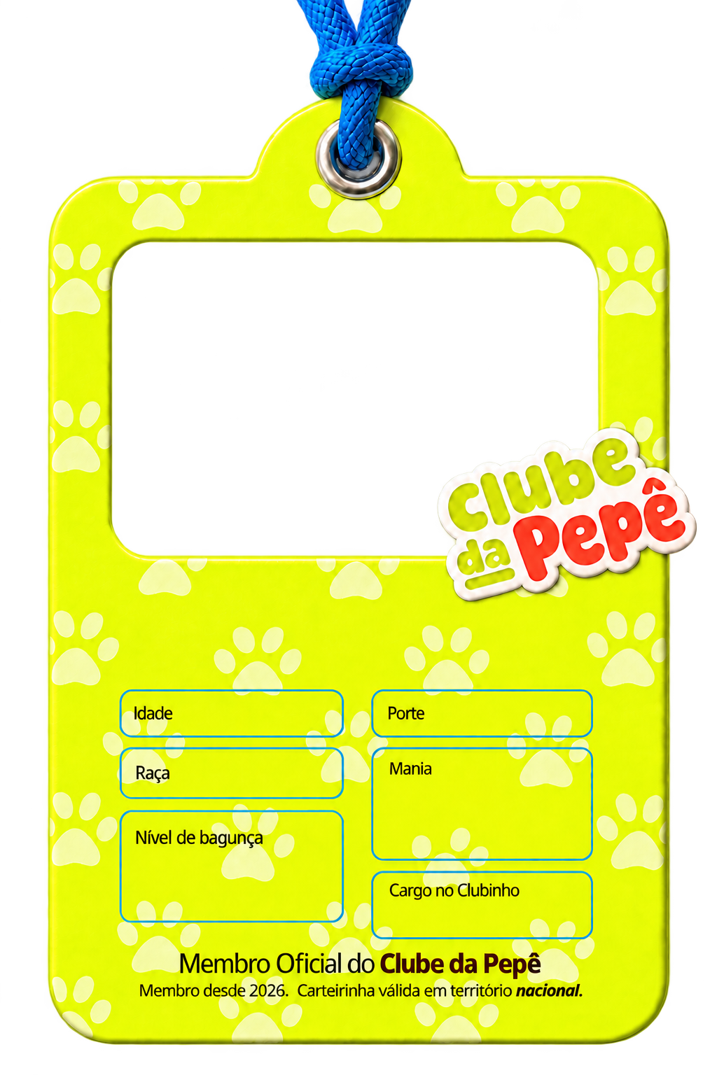 Pet card template