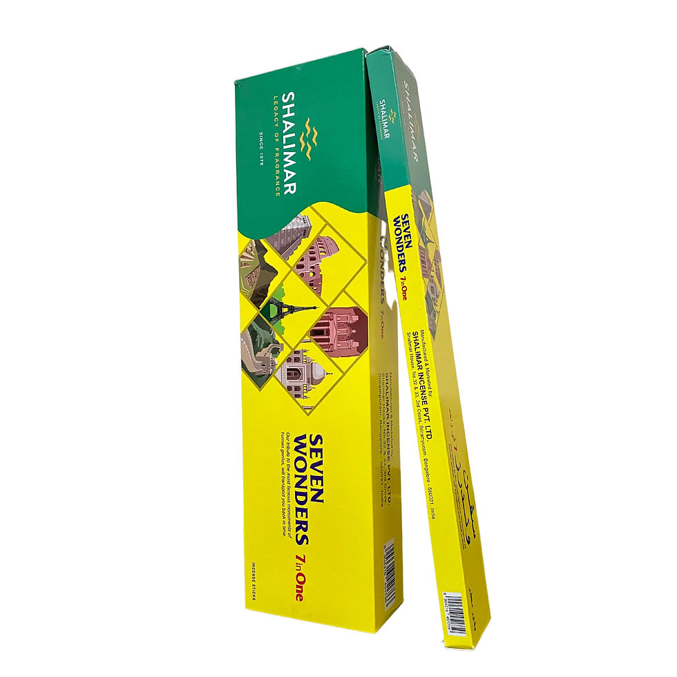 Shalimar Incense - 7 Wonders
