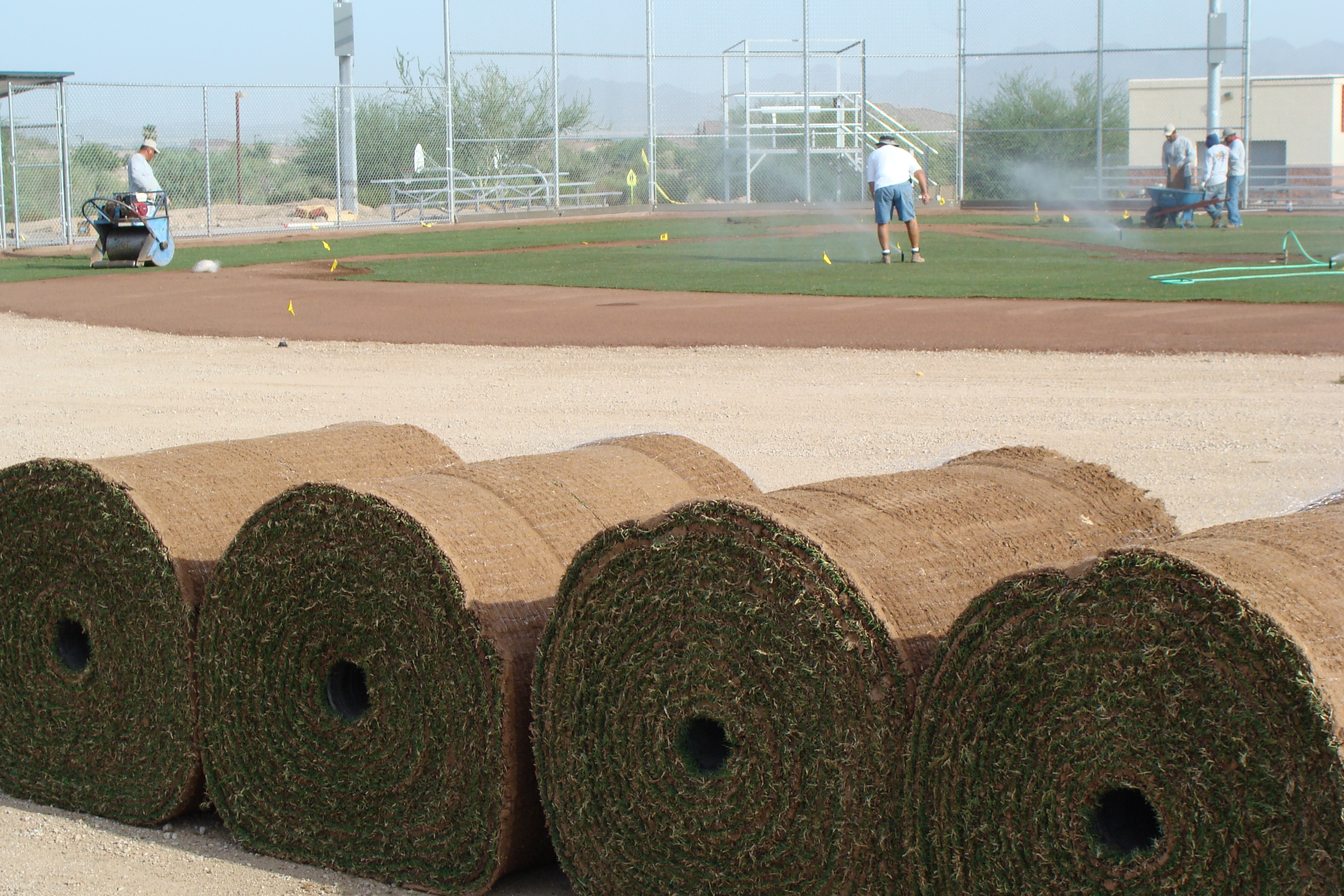 Baseball Field Construction