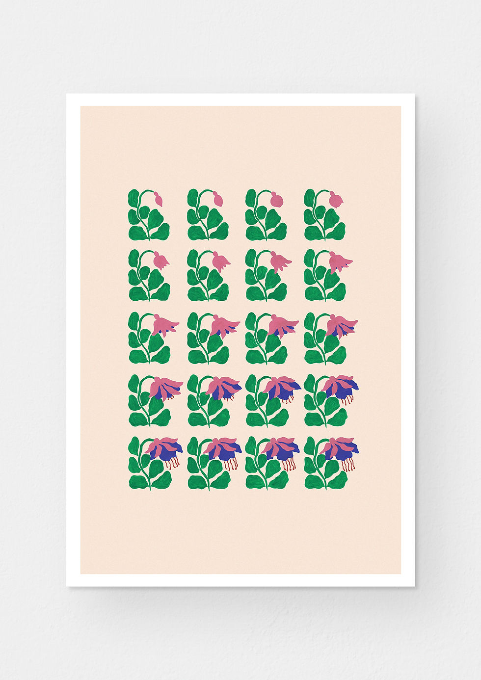 Fuchsia Frames – fine art print