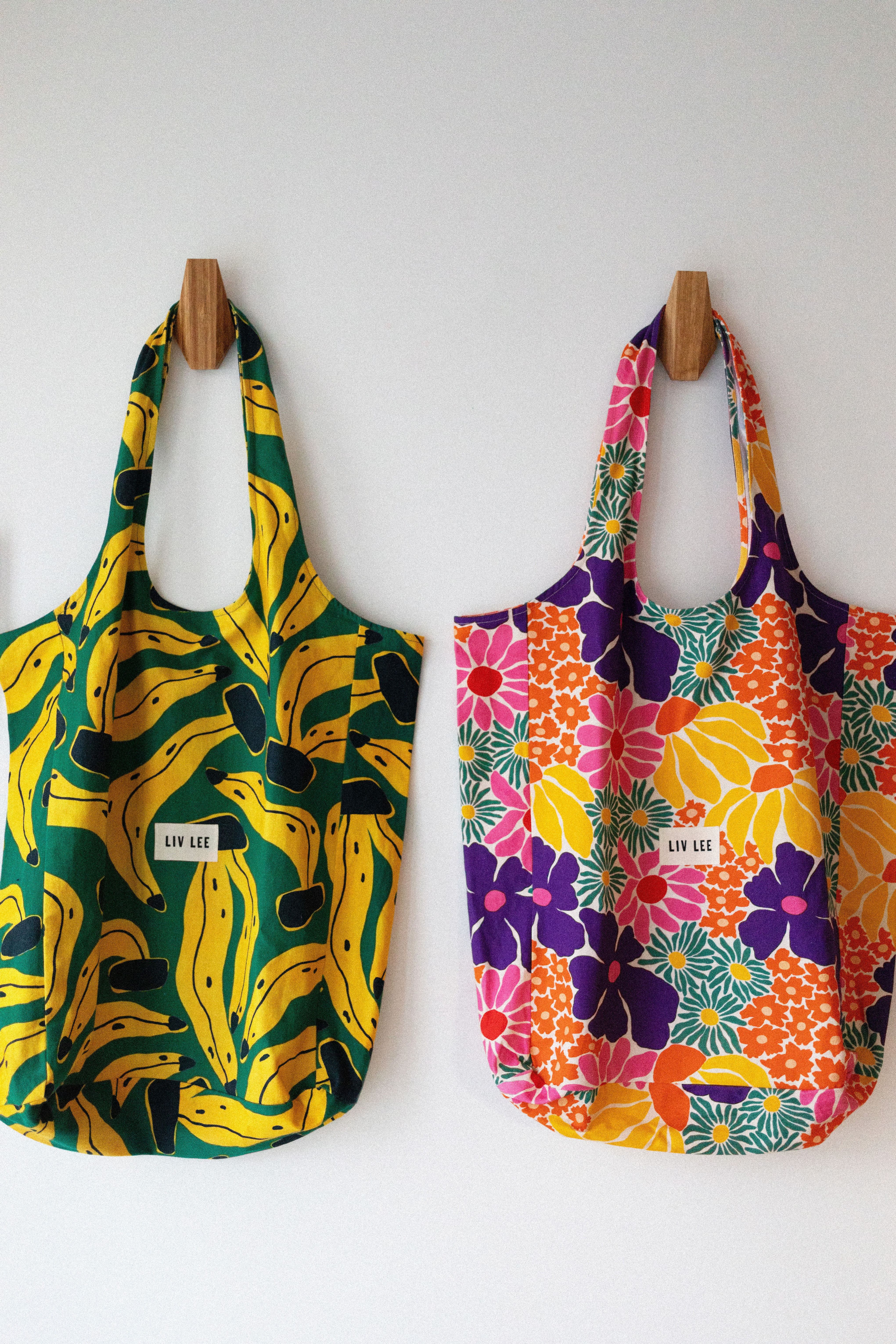 Two large tote-ish bags