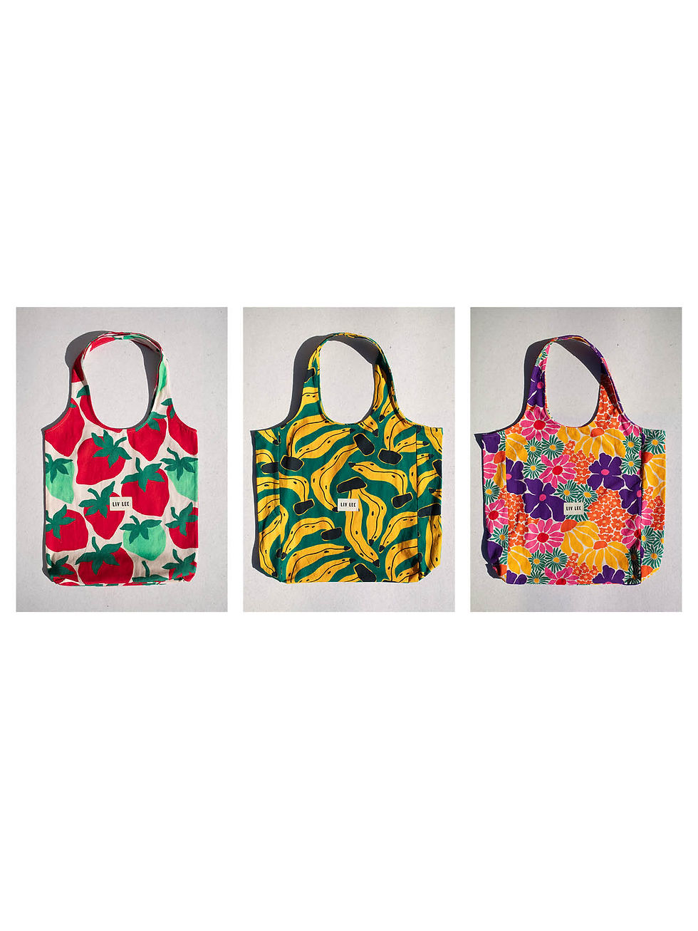 Thumbnail: One medium and two large tote-ish bags