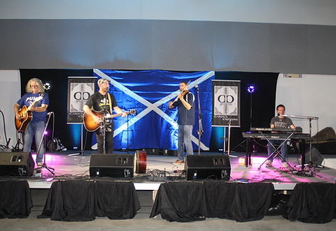 Cabot's crossing playing at our Ceilidh
