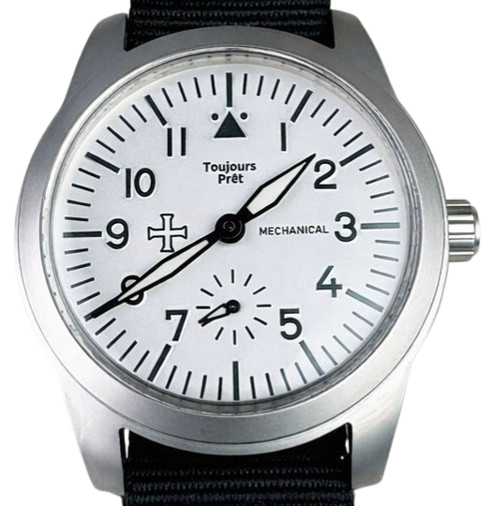 Toujours Prêt Flieger Homage - white