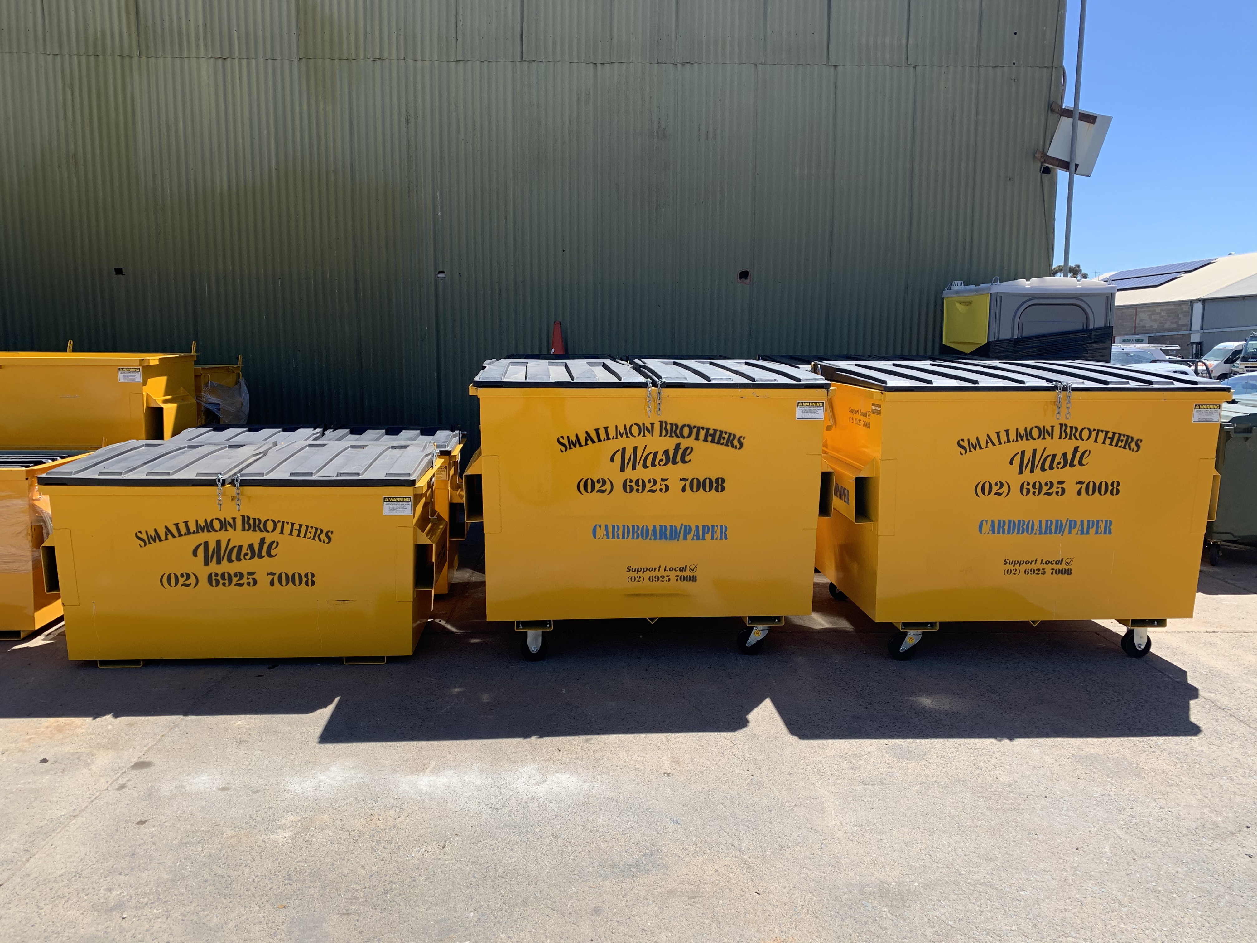 Wagga Cardboard Recycling Bins