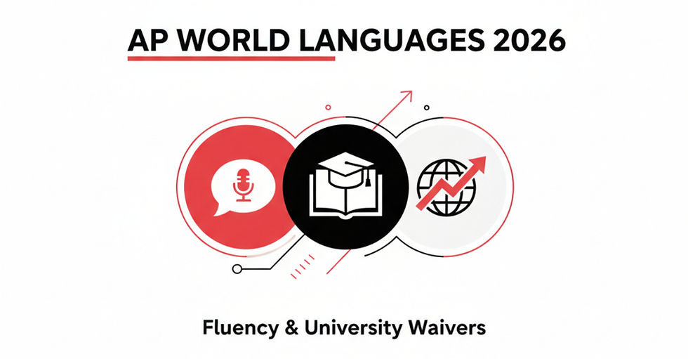 AP World Languages 2026: Proving Fluency and Skipping TOEFL Requirements