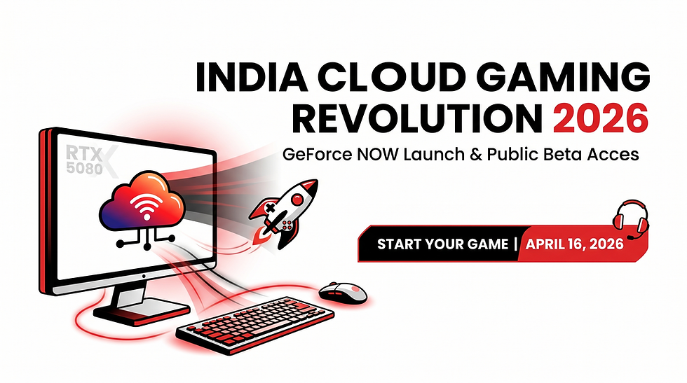 GeForce NOW India Launch Date 2026