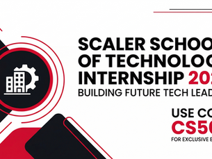 Scaler School of Technology Internship 2026