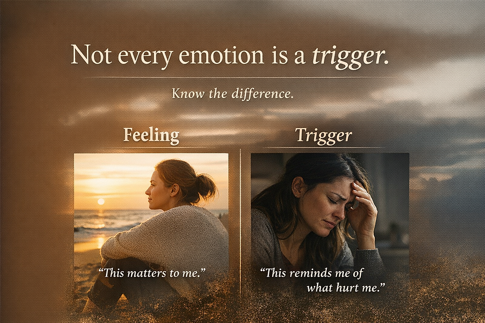 Not Every Emotion Is a Trigger