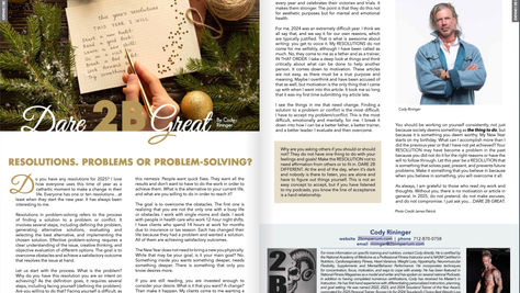 RESOLUTIONS. PROBLEMS OR PROBLEM-SOLVING? - EXPAND