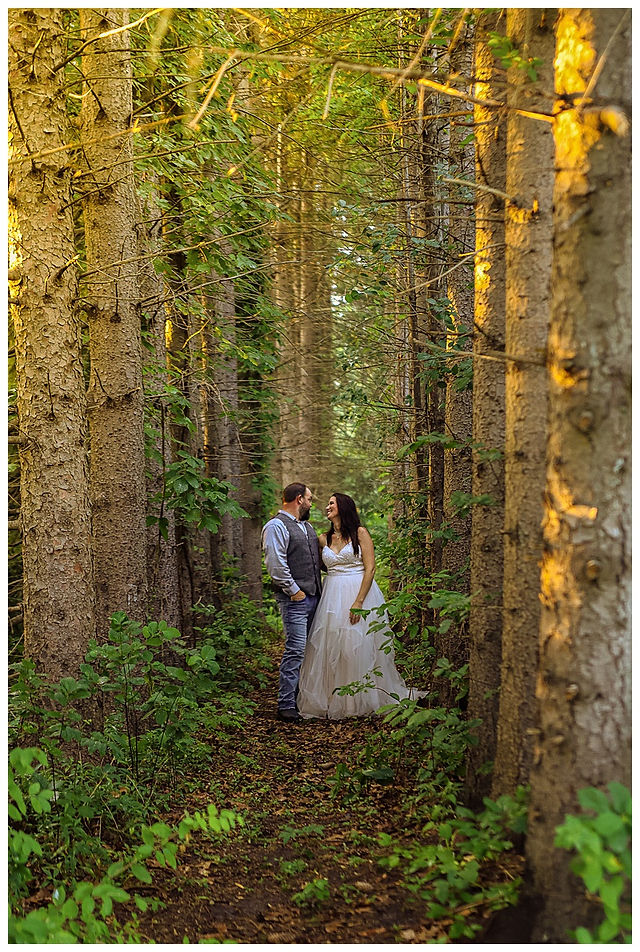 nature wedding photos