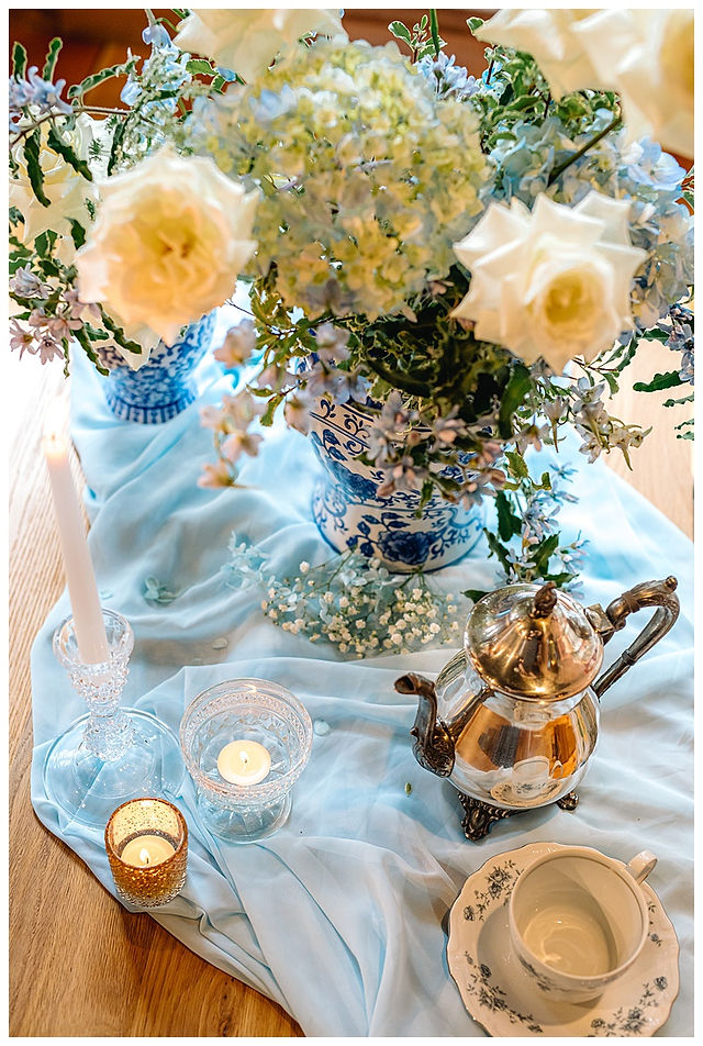 Stems Glass co tea party rentals