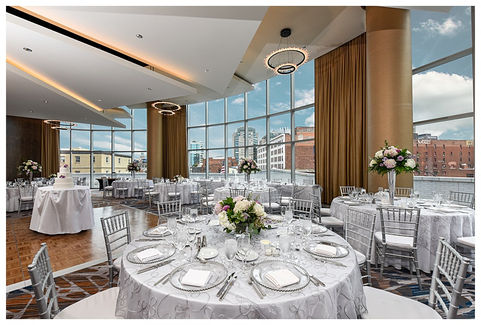 wedding reception in hotel