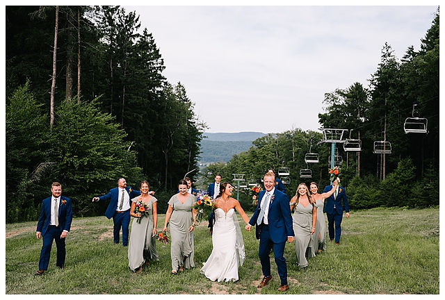 ski lodge wedding
