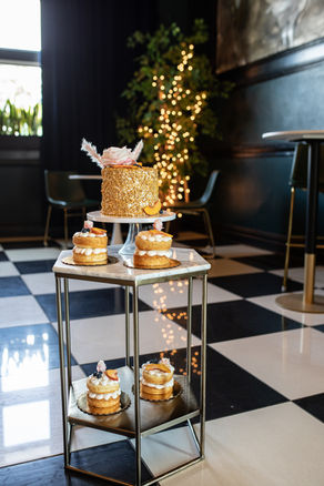 wedding cake and desserts