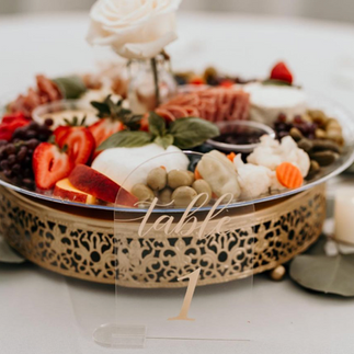 The Grazeful Gatherer table food display