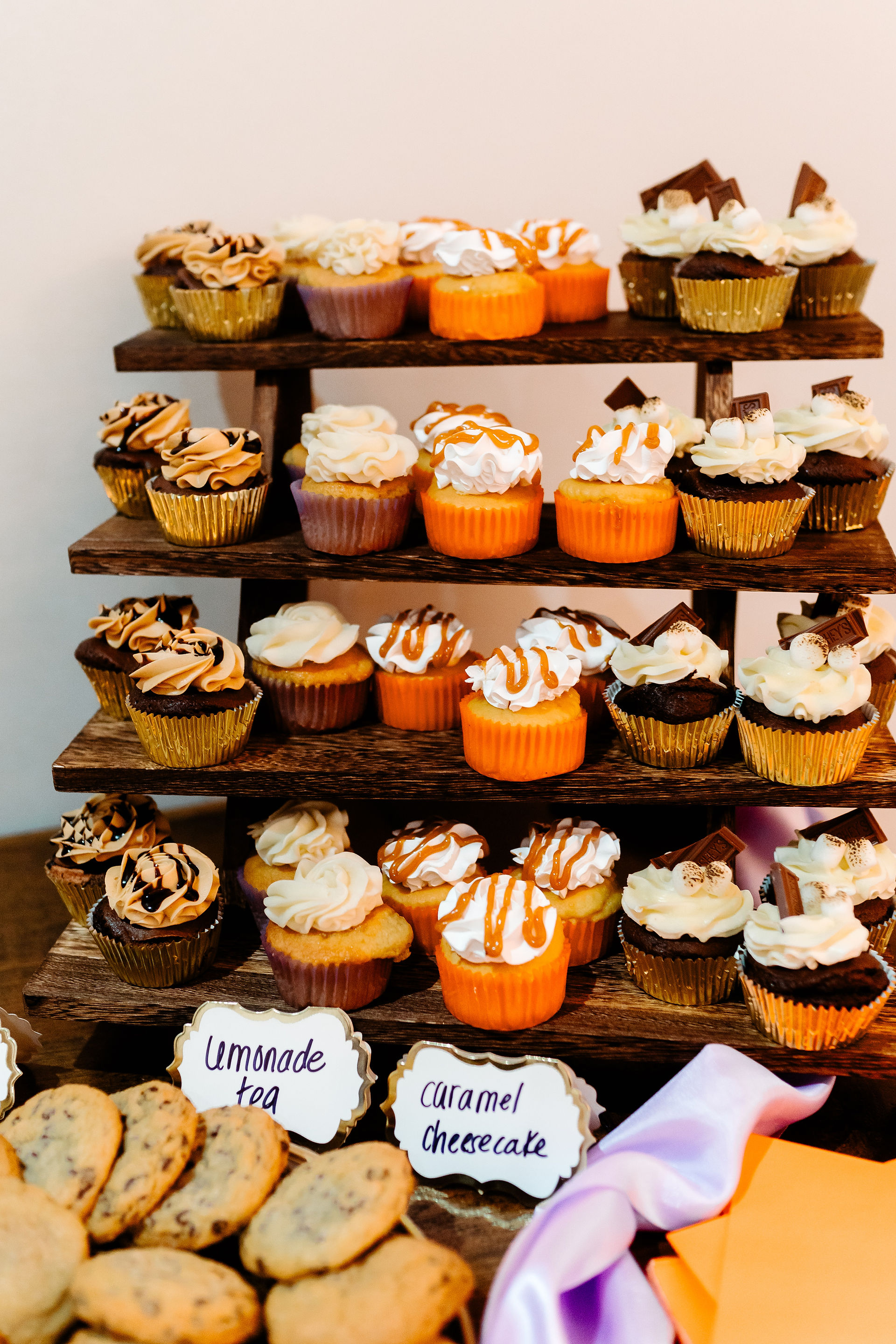 Not Just Cakes wedding dessert station