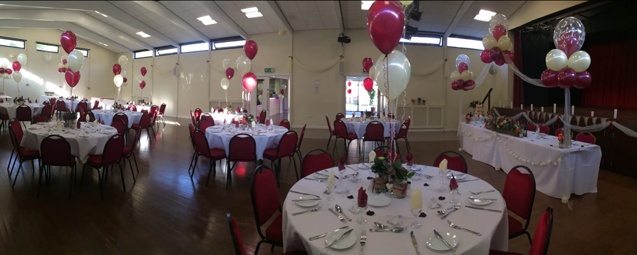 balloon table centrepieces - event decoration