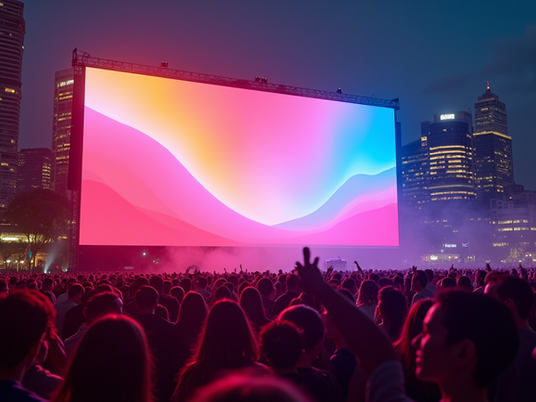 led video wall rental