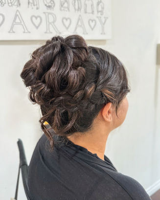 bridal hair style los angeles