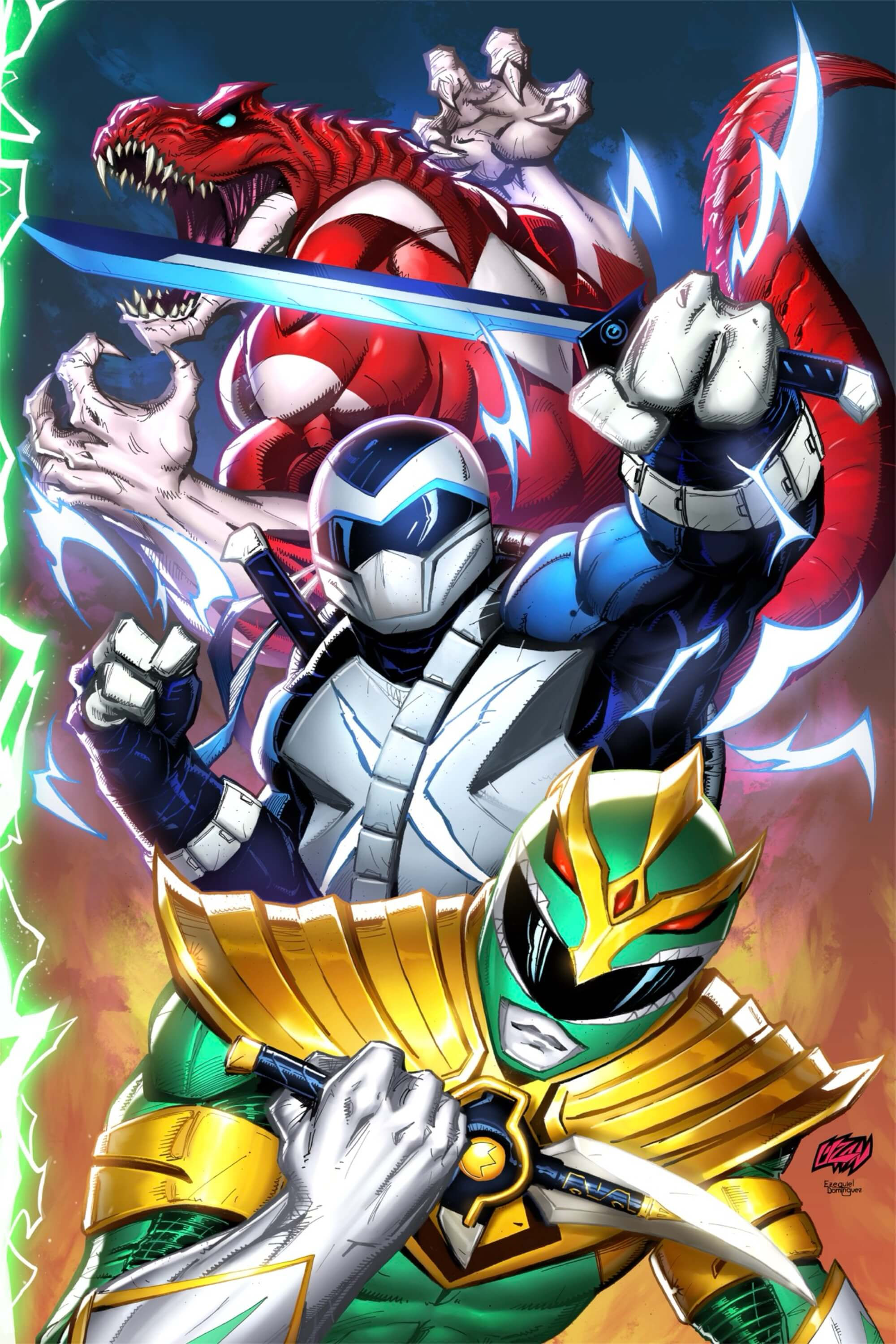MMPR x TMNT III #2 (Virgin Edition)