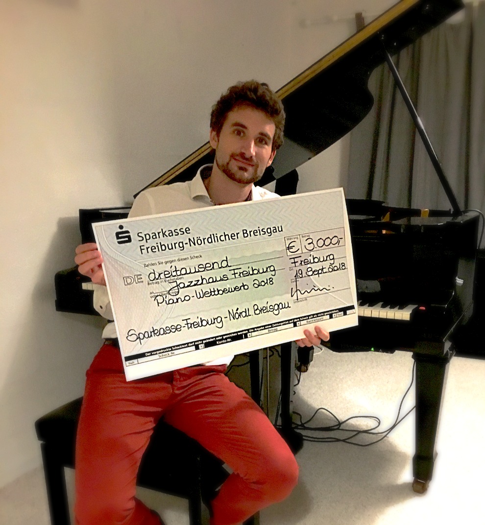 1st Price Of The Jazzhaus Piano Competition 2018 David Tixier