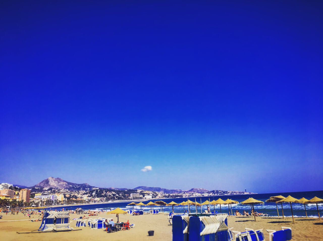 Malaga beach