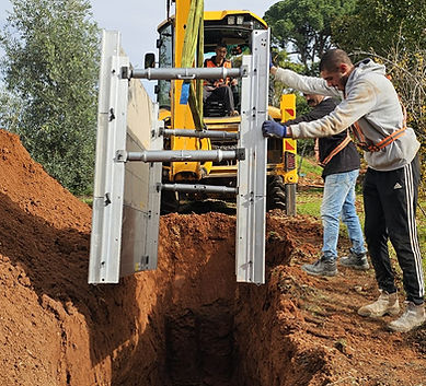 Trenching system Light equipment