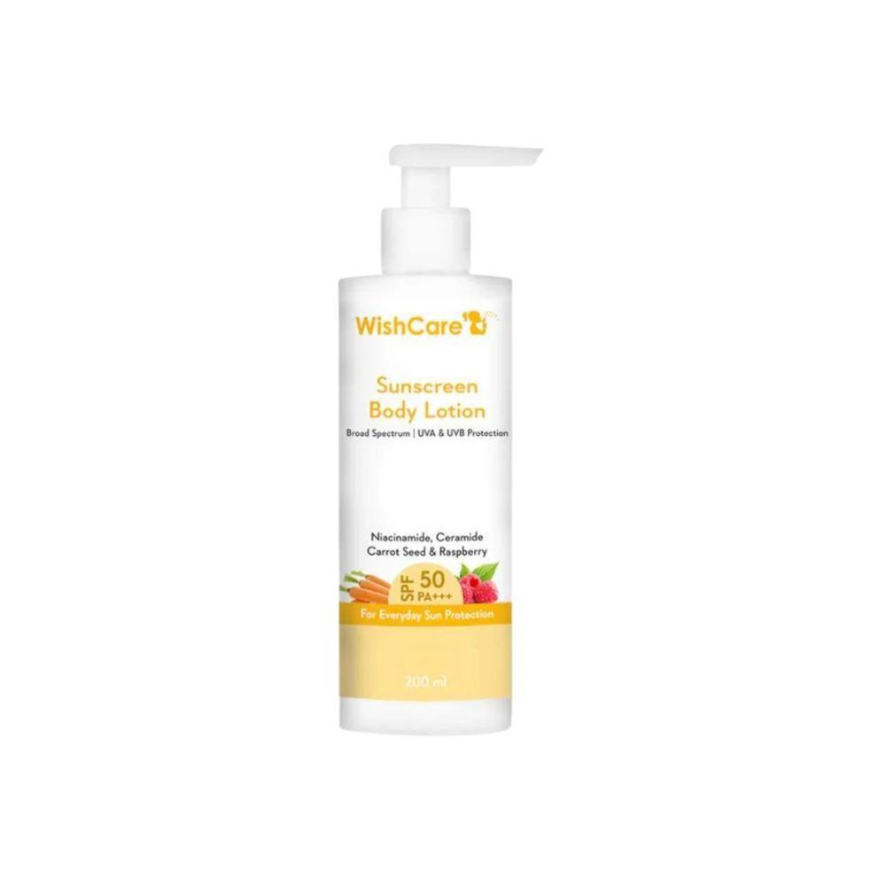 WishCare SPF 50 Sunscreen Body Lotion PA+++ | 200ml