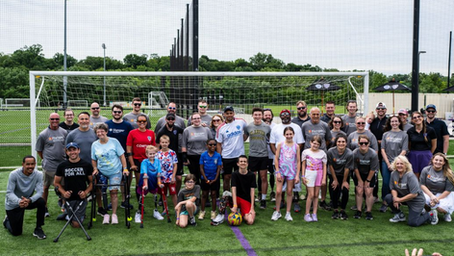 U.S. Amputee Soccer Takes Part In The "Louisville Moves" Mobility Workshop 