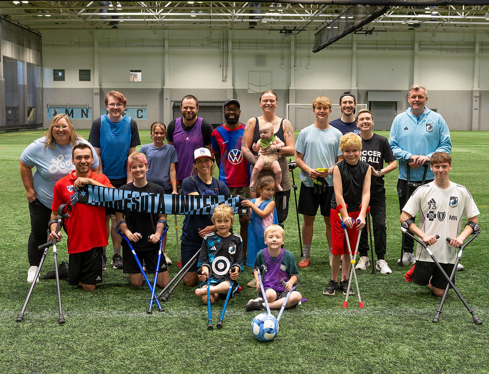 A Historic Kickoff: Minnesota Amputee FC Launches First-Ever Soccer Clinic