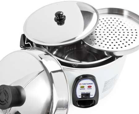 Thumbnail: Tatung TAC-10G-SF 10 Cups Indirect Heating Rice Cooker Steamer and Warmer