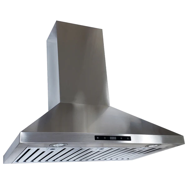 Thumbnail: Crown 36" 800 CFM Stainless Steel Island Mount Range Hood, PRO-B02/I-36