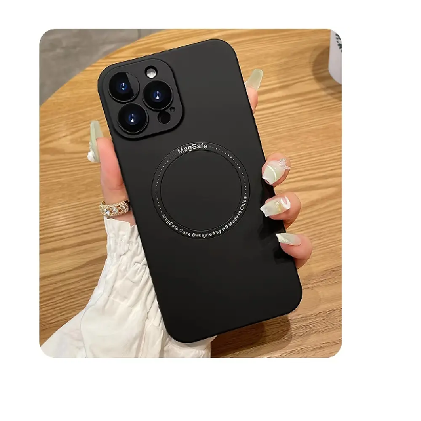 Thumbnail: Camera Full Protection Magnetic TPU Phone Case For iPhone 14 , 14 pro,14 Pro Max