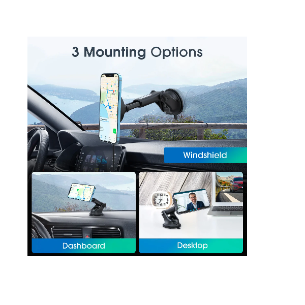Thumbnail: Magnetic Wireless Car Charger for iPhone12 and up