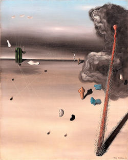 Mamá, papá está herido. 1927. Yves Tanguy (Raymond Georges)