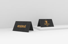 stojančeky pre rezervácie čierne