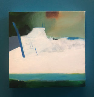 Peinture acrylique sur toile de lin