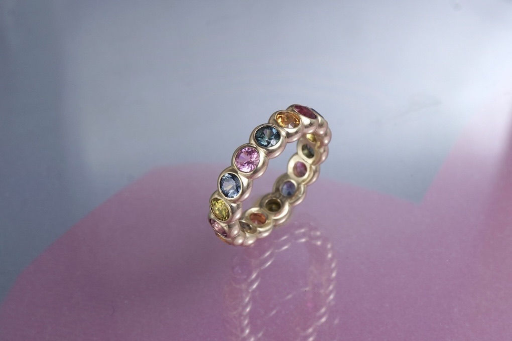 Mémoire Ring Rubin/ Saphir/ #3,5/14