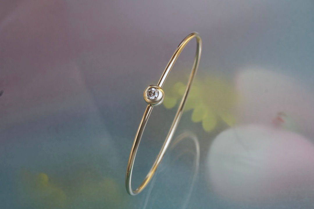 feiner Armreif Brillant