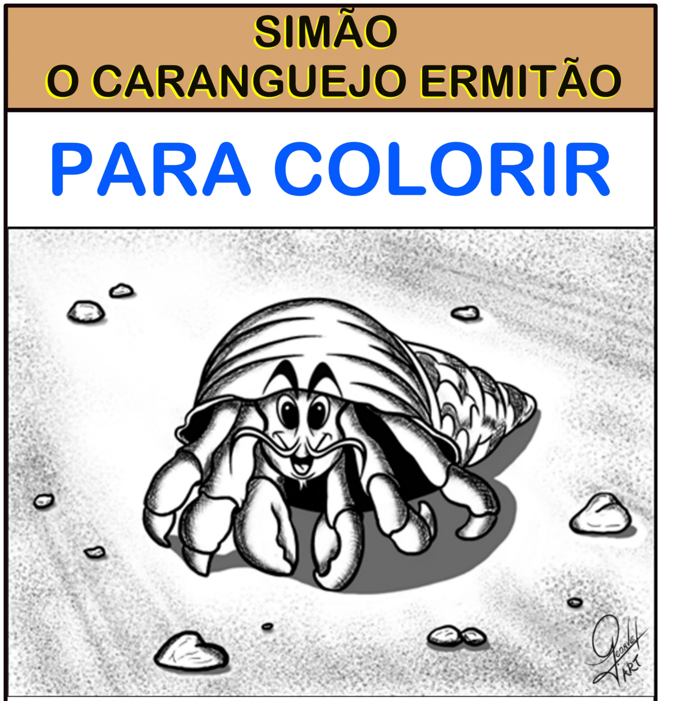 Simão - O Caranguejo Ermitão