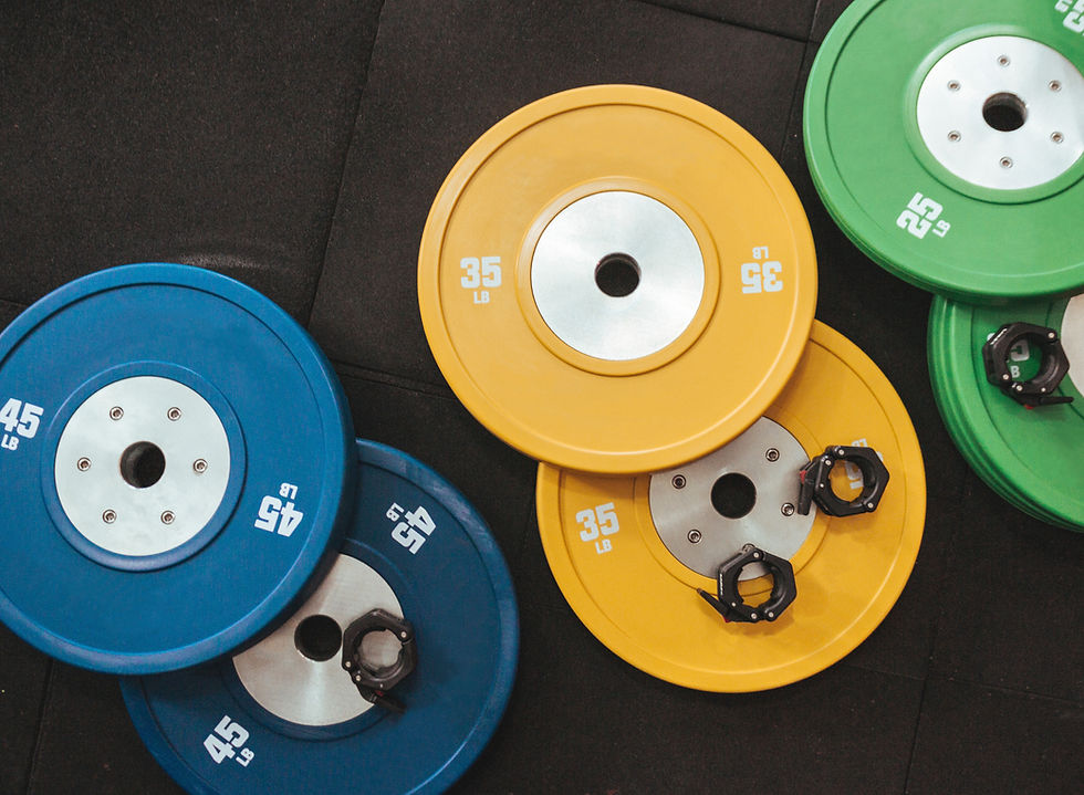 Colorful Weight Plates