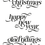 Thumbnail: Christmas Greetings #1 - Reusable Stencil - Non-Adhesive or Self-Adhesive